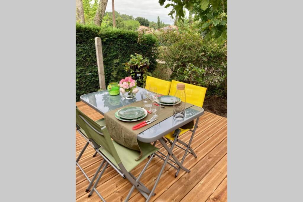 Charmant Chalet Avec Une Grande Terrasse Au Pyla La Teste-de-Buch Ngoại thất bức ảnh