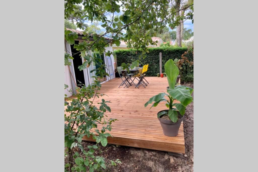 Charmant Chalet Avec Une Grande Terrasse Au Pyla La Teste-de-Buch Ngoại thất bức ảnh